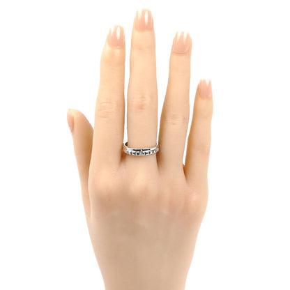 Boucheron ブシュロン K18WG ホワイトゴールド キャトル ラディアント ハーフ リング・指輪 JAL00250 15.5号 56 4.7g レディース【中古】【美品】
