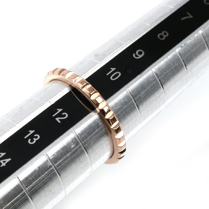 Boucheron ブシュロン K18PG ピンクゴールド クルドパリ スモール リング・指輪 JAL01164 11号 51 2.1g レディース【中古】【美品】