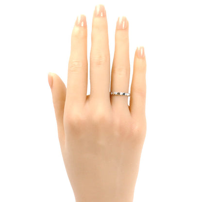 Chaumet ショーメ K18WG ホワイトゴールド ビーマイラブ ハニカム リング・指輪 081890 ダイヤモンド 10号 50 1.7g レディース【中古】【美品】