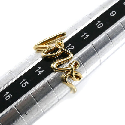 TIFFANY&Co. ティファニー K18YG イエローゴールド パロマ グラフィティ ラブ リング・指輪 13号 2.6g レディース【中古】