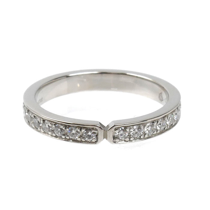 HERMES エルメス Pt950プラチナ エヴァーケリー リング・指輪 H119668B 00048 ダイヤモンド0.41ct 8号 48 3.1g レディース【中古】【美品】