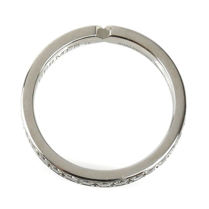 HERMES エルメス Pt950プラチナ エヴァーケリー リング・指輪 H119668B 00048 ダイヤモンド0.41ct 8号 48 3.1g レディース【中古】【美品】