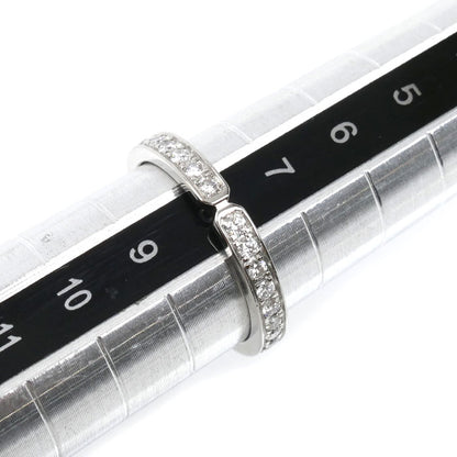 HERMES エルメス Pt950プラチナ エヴァーケリー リング・指輪 H119668B 00048 ダイヤモンド0.41ct 8号 48 3.1g レディース【中古】【美品】