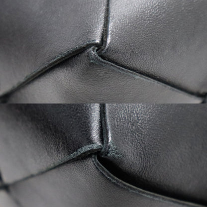 BOTTEGAVENETA ボッテガヴェネタ マキシイントレチャート ミニ カセット カメラバッグ ショルダーバッグ ブラック 701915 VCQC2 レディース【中古】