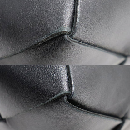 BOTTEGAVENETA ボッテガヴェネタ マキシイントレチャート ミニ カセット カメラバッグ ショルダーバッグ ブラック 701915 VCQC2 レディース【中古】