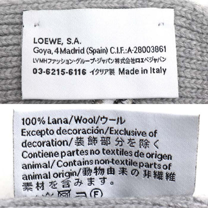 LOEWE ロエベ ジブリ 千と千尋の神隠し ススワタリ マフラー グレー F606257X19 レディース【中古】