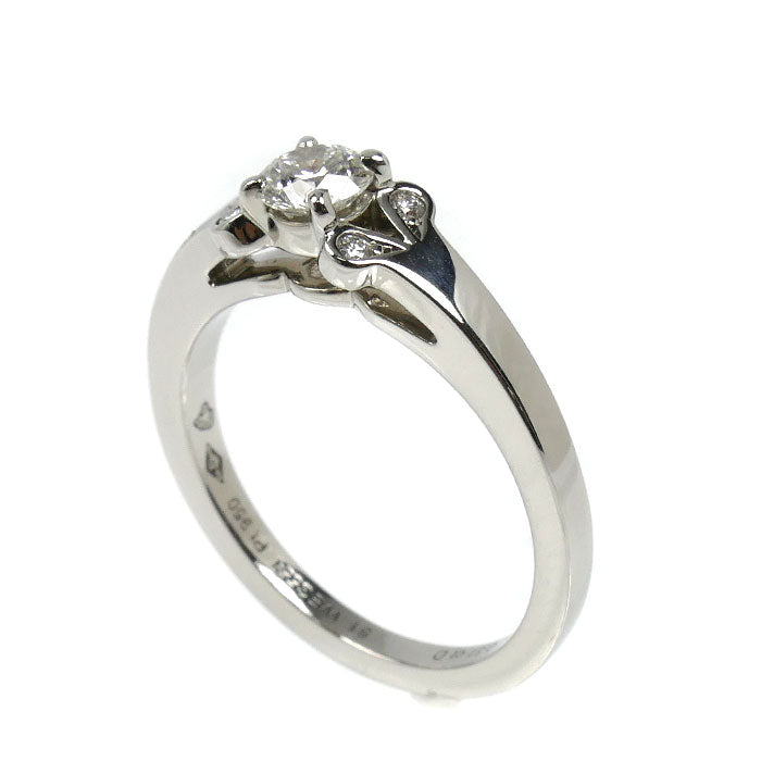 CARTIER カルティエ Pt950プラチナ バレリーナ リング・指輪 ダイヤモンド0.31ct 10.5号 51 5.1g レディース【中古】【美品】