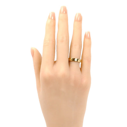 CARTIER カルティエ K18YG イエローゴールド ミニラブ 1PD リング・指輪 B4056150 ダイヤモンド 10号 50 4.3g レディース【中古】【美品】