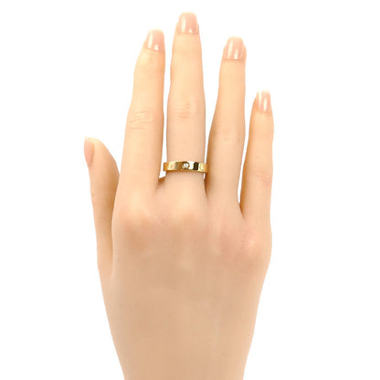 CARTIER カルティエ K18YG イエローゴールド ミニラブ 1PD リング・指輪 B4056153 ダイヤモンド 13号 53 4.5g レディース【中古】【美品】