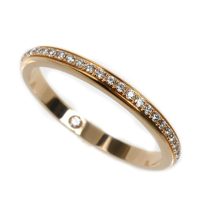 BVLGARI ブルガリ K18PG ピンクゴールド ローマ アモール リング・指輪 361058 ダイヤモンド 11号 51 2.0g レディース【中古】【美品】