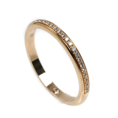 BVLGARI ブルガリ K18PG ピンクゴールド ローマ アモール リング・指輪 361058 ダイヤモンド 11号 51 2.0g レディース【中古】【美品】