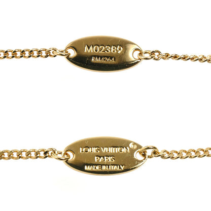 LOUIS VUITTON ルイ・ヴィトン GP ラインストーン マイ LV ハート ネックレス M02389 RM4264 44cm レディース【中古】【美品】