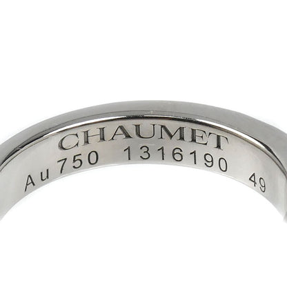 Chaumet ショーメ K18WG ホワイトゴールド リアン エヴィダンス リング・指輪 081760 ダイヤモンド 9号 49 3.9g レディース【中古】【美品】