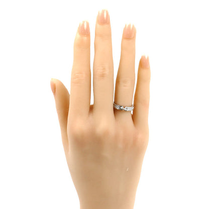 Chaumet ショーメ K18WG ホワイトゴールド リアン エヴィダンス リング・指輪 081760 ダイヤモンド 9号 49 3.9g レディース【中古】【美品】