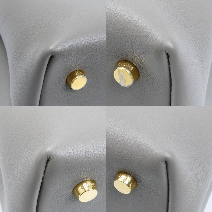 CELINE セリーヌ ミディアム ニノ バッグ 2Wayショルダーバッグ ぺブル 117523FXK.10BL レディース【中古】【美品】