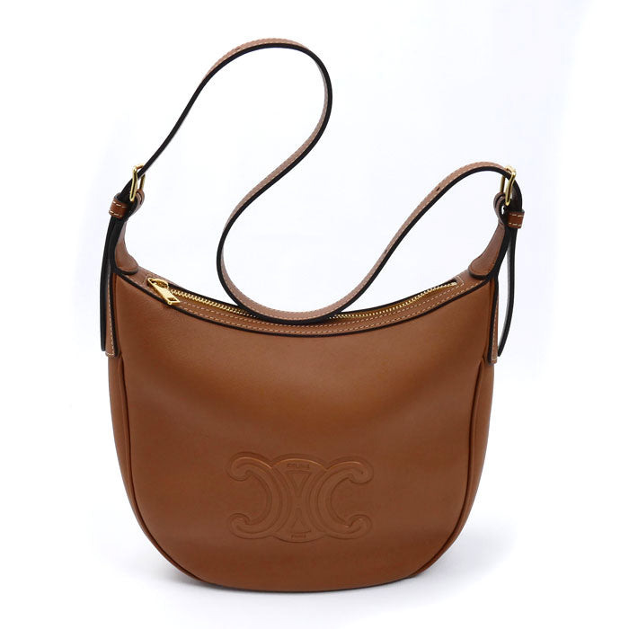 CELINE セリーヌ スモール エロイズ バッグ ショルダーバッグ タン 117253FLH.04LU レディース【中古】【美品】