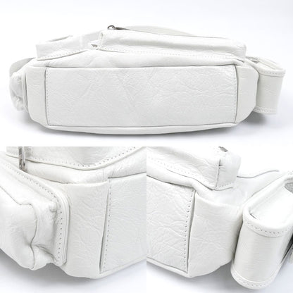 BALENCIAGA バレンシアガ スーパービジー ショルダーバッグ ホワイト 802227 レディース【中古】【美品】