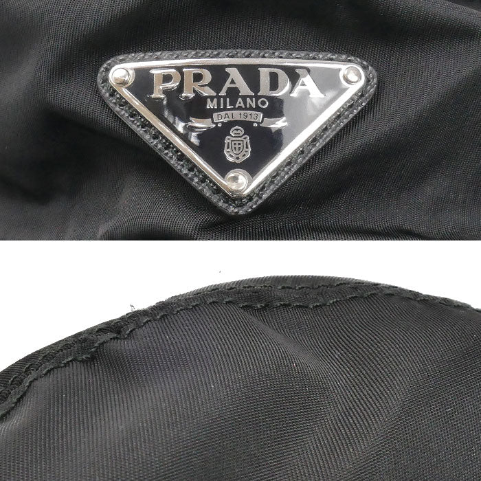 PRADA プラダ Re-Nylon ハット ブラック 2HC137 2DMI F0002 XL ユニセックス【中古】