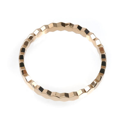 Chaumet ショーメ K18PG ピンクゴールド ビーマイラブ ハニカム リング・指輪 081931 15.5号 56 2.0g レディース【中古】
