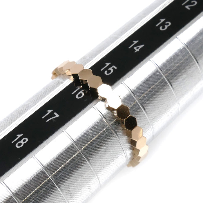 Chaumet ショーメ K18PG ピンクゴールド ビーマイラブ ハニカム リング・指輪 081931 15.5号 56 2.0g レディース【中古】