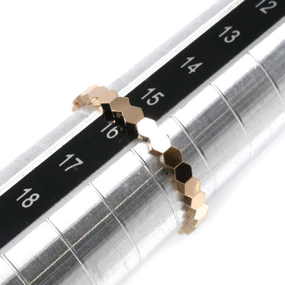 Chaumet ショーメ K18PG ピンクゴールド ビーマイラブ ハニカム リング・指輪 081931 15.5号 56 2.0g レディース【中古】