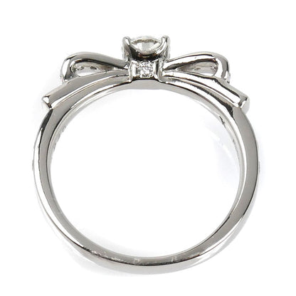 Vendome Aoyama ヴァンドーム青山 Pt950プラチナ リュバン ドゥ マリエ リング・指輪 AE_R9201 ダイヤモンド0.20ct/0.240ct 6号 3.5g レディース【中古】【美品】