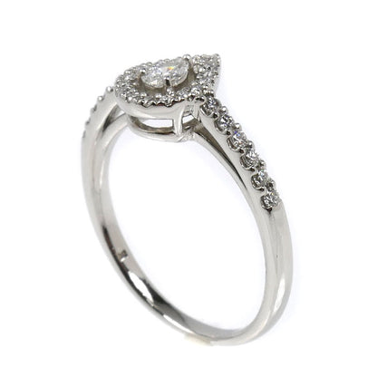 Vendome Aoyama ヴァンドーム青山 Pt950プラチナ リング・指輪 ダイヤモンド0.30ct 12号 3.8g レディース【中古】【美品】