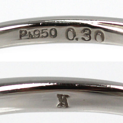 Vendome Aoyama ヴァンドーム青山 Pt950プラチナ リング・指輪 ダイヤモンド0.30ct 12号 3.8g レディース【中古】【美品】