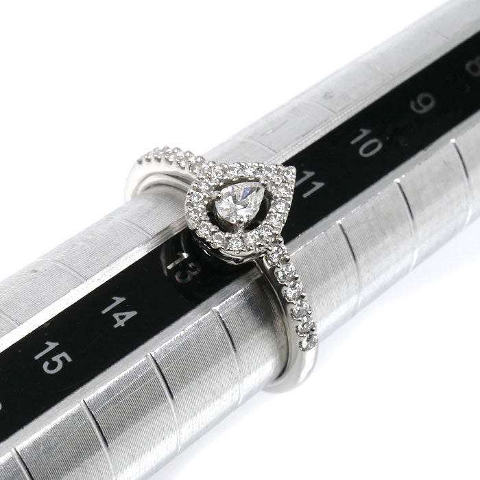 Vendome Aoyama ヴァンドーム青山 Pt950プラチナ リング・指輪 ダイヤモンド0.30ct 12号 3.8g レディース【中古】【美品】