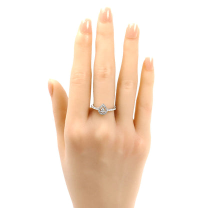 Vendome Aoyama ヴァンドーム青山 Pt950プラチナ リング・指輪 ダイヤモンド0.30ct 12号 3.8g レディース【中古】【美品】