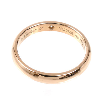 CARTIER カルティエ K18PG ピンクゴールド C ドゥ カルティエ 1P ダイヤ リング・指輪 B4232351 ダイヤモンド 11号 51 3.3g レディース【中古】【美品】