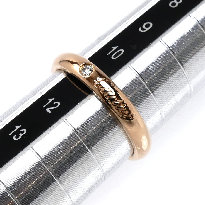 CARTIER カルティエ K18PG ピンクゴールド C ドゥ カルティエ 1P ダイヤ リング・指輪 B4232351 ダイヤモンド 11号 51 3.3g レディース【中古】【美品】