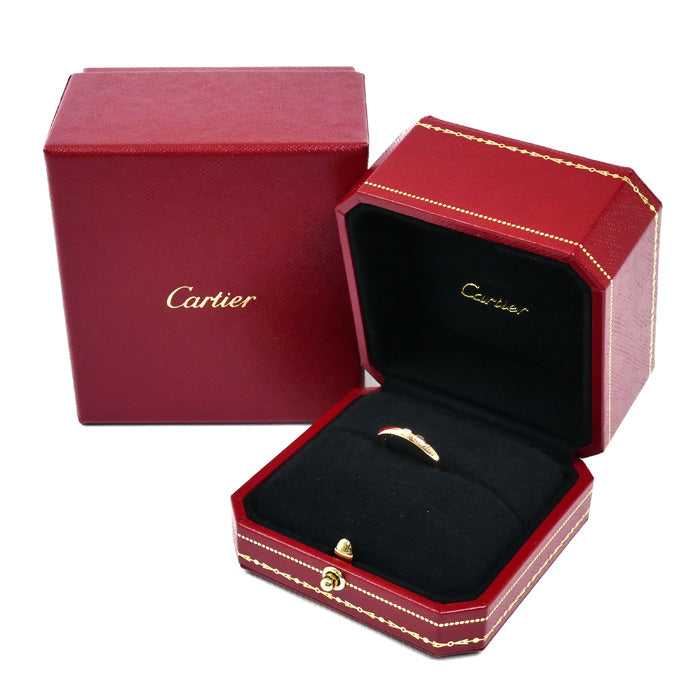 CARTIER カルティエ K18PG ピンクゴールド C ドゥ カルティエ 1P ダイヤ リング・指輪 B4232351 ダイヤモンド 11号 51 3.3g レディース【中古】【美品】