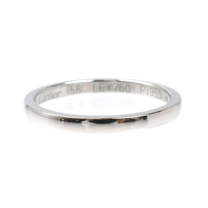 CARTIER カルティエ Pt950プラチナ バレリーナ ウェディング リング・指輪 B4071956 15.5号 56 3.6g レディース【中古】【美品】