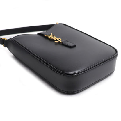 SAINT LAURENT サンローラン ミニ バーティカル　 ショルダーバッグ ブラック 735214 レディース【中古】【美品】