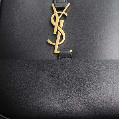 SAINT LAURENT サンローラン ミニ バーティカル　 ショルダーバッグ ブラック 735214 レディース【中古】【美品】