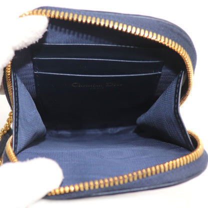 Dior ディオール オブリーク フォンホルダー ショルダーバッグ ネイビー S2114UTZQ_M928 レディース【中古】【美品】