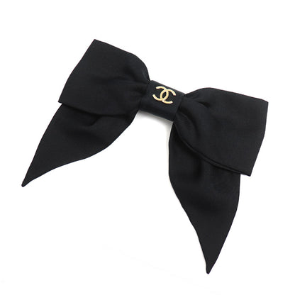 CHANEL シャネル シルク ココマーク リボン バレッタ ヘアアクセサリー AA9854 B15898 NV653 レディース【中古】