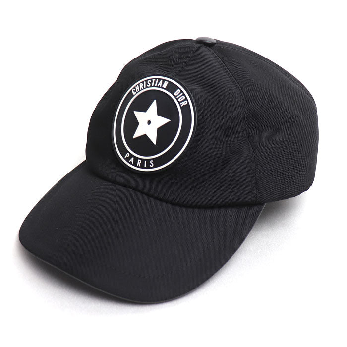 Dior ディオール ディープレイヤー スターラバー キャップ ブラック 24BCP922E156 
57 ユニセックス【中古】