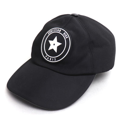 Dior ディオール ディープレイヤー スターラバー キャップ ブラック 24BCP922E156 
57 ユニセックス【中古】