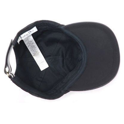 Dior ディオール ディープレイヤー スターラバー キャップ ブラック 24BCP922E156 
57 ユニセックス【中古】