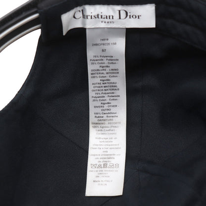 Dior ディオール ディープレイヤー スターラバー キャップ ブラック 24BCP922E156 
57 ユニセックス【中古】