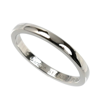 CARTIER カルティエ Pt950プラチナ バレリーナ ウェディング リング・指輪 B4071951 11号 51 3.3g レディース【中古】【美品】