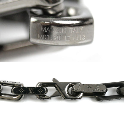 LOUIS VUITTON ルイ・ヴィトン メタル コリエ モノグラムチェーン ネックレス M01190 LE1213 54cm メンズ【中古】