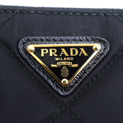 PRADA プラダ Re-Nylon テスートインプントゥ チェーンショルダー ショルダーバッグ ブラック 1NI054 2A0S F0002 レディース【中古】【美品】