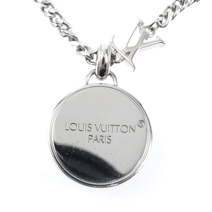LOUIS VUITTON ルイ・ヴィトン GP ダミエステープル ネックレス M02446 LE2245 45/50/54cm メンズ【中古】