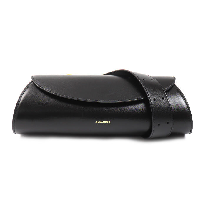 JIL SANDER ジルサンダー カンノーロ Cannolo スモール ショルダーバッグ ブラック J07WD0023P4840001 レディース【中古】