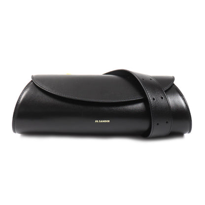 JIL SANDER ジルサンダー カンノーロ Cannolo スモール ショルダーバッグ ブラック J07WD0023P4840001 レディース【中古】