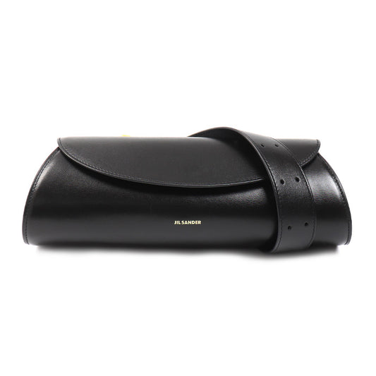 JIL SANDER ジルサンダー カンノーロ Cannolo スモール ショルダーバッグ ブラック J07WD0023P4840001 レディース【中古】