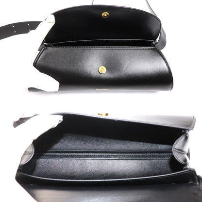 JIL SANDER ジルサンダー カンノーロ Cannolo スモール ショルダーバッグ ブラック J07WD0023P4840001 レディース【中古】